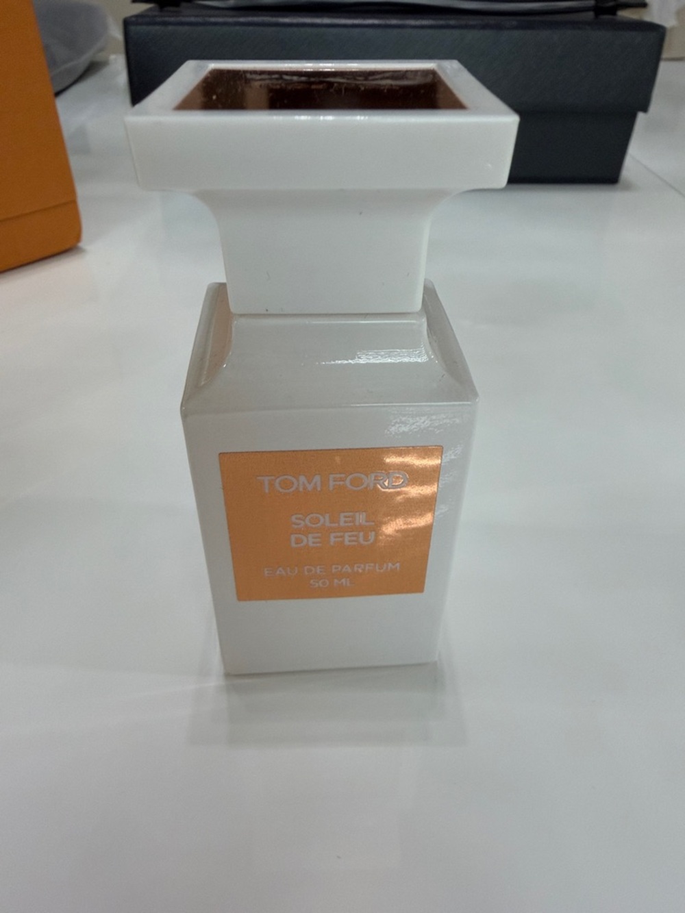 Tom Ford White & Peach Soleil de Feu Perfume Bottle